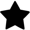 A black star shape on a white background. Produktbild-Vorschau