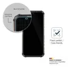 A smartphone with a protective film highlighted by a close-up inset. Text and icons provide product information. Náhled obrázku produktu
