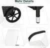 Outsunny Sonnenliege Gartenliege Tisch 3er Set Gartenmöbel Produktbild-Vorschau 5