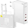 Baseus Ladegerät GaN5 Pro 2xUSB-C + USB 140W Weiß Produktbild-Vorschau 2