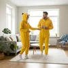Pigiama tutina Kigurumi costume per adulti Giallo Pokemon Anteprima dell’immagine prodotto 7