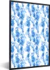 MuchoWow® MuchoWow® Gerahmtes Poster Blumen - Blau - Produktbild-Vorschau 1