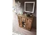 MASSIVMOEBEL24 | Buffet 87x32 Palissandre huilé Gris taupe Voir les images du produit 2