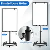 Flipchart Ständer auf Rollen mit Magneten & Markern Produktbild-Vorschau 4