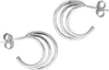 Zeeme Basic Ohrstecker 925/- Sterling Silber 1,6cm weiß Produktbild-Vorschau 2