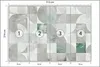 Muralo Selbstklebende Fototapete ABSTRAKTION Geometrische Produktbild-Vorschau 2
