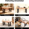 Stalowe nogi stołu Wiltec zestaw 2 kwadratowych rur 70x72cm Podgląd zdjęcia produktu 17