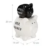 Relaxdays Sparschwein, His & Her Money, 2 Schweine, Produktbild-Vorschau 4
