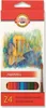 Koh-i-noor crayons de couleur aquarellables 24 pcs motif Voir les images du produit 2