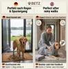 Betz Hundehandtuch Mantel aus Baumwolle mit Klettverschluss Produktbild-Vorschau 2