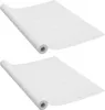 vidaXL Pellicole autoadesive per porte 2 pz. Legno bianco Anteprima dell’immagine prodotto 1