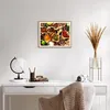 Gerahmtes Poster - Rahmen in heller Eiche - Küche Essen Produktbild-Vorschau 6