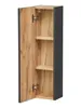 Szafka Boczna Łazienkowa 75X20 Cm Szary Kosmos Wąska Podgląd zdjęcia produktu 6