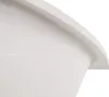A close-up view of the rim of a white bathtub. Podgląd zdjęcia produktu