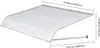 SucceBuy Marquise de fenêtre 121,9x106,6x51cm, auvent de Voir les images du produit 8