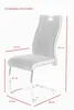 Hela Tische - 4er Set Freischwinger Esszimmerstuhl Alina - Produktbild-Vorschau 3