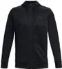 Under Armour Ua Armour Fleece Fz Hoodie Black Black S Produktbild-Vorschau 3