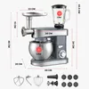 KB ELEMENTS Robot de cuisine 3 en 1 - 7,5L, Pétrin à pâte, Voir les images du produit 11