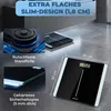 MONZANA® Personenwaage Digital Klare LCD Anzeige Große Produktbild-Vorschau 5