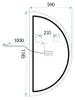 Spiegel Rea Moon 120 x 60, LED, transparent Produktbild-Vorschau 9