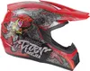 Crosshelm Helm Kinderhelm Motorradhelm Motocross Mejia rot Produktbild-Vorschau 4