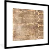 MuchoWow® Gerahmtes Poster Tiermuster - Schlange - Gold - Produktbild-Vorschau 1