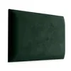A close-up view of a dark green upholstered wall panel. Anteprima dell’immagine prodotto