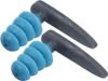 2PCS potápěčské elastické měkké vodotěsné špunty do uší Náhled obrázku produktu 2