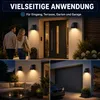 Solar-Wandleuchte für Außen mit Radarsensor und Produktbild-Vorschau 7