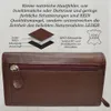 flevado Damen Geldbörse Echt Leder RFID Schutz Produktbild-Vorschau 3