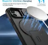 Magnetisch Hülle für iPhone 12/iPhone 12 Pro, Dual Layer Produktbild-Vorschau 6