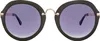 Gil Damen Sonnenbrille Runde Designer 80er Modern Urlaub Produktbild-Vorschau 2