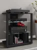 Hifi nábytkový stojan hliníkový sklenený stojan na Náhľad obrázku produktu 3