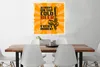 MuchoWow® Poster Mannshöhle - Bier - Orange - Vintage 75x75 Produktbild-Vorschau 2