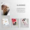 ELMOWO - Edelstahl Handtuchhalter ohne Bohren doppelt für 2 Produktbild-Vorschau 3