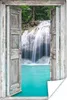 MuchoWow® Poster Aussicht - Wasserfall - Natur - Landschaft Produktbild-Vorschau 1