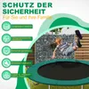 Trampolin Randabdeckung Ø 305cm Grün, Reißfest & Produktbild-Vorschau 5