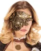 Auffällige Retro-Maske Steam-PunkMaske Halbmaske Dieselpunk Produktbild-Vorschau 4