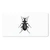 MuchoWow® Mauspad Mousepad Schwarz und weiß - Käfer - Produktbild-Vorschau 1