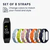 kwmobile 8x Sportarmband kompatibel mit Samsung Galaxy Fit Produktbild-Vorschau 3