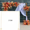 3*3m Svatební oblouk Party Flower Rack Dveřní stojan Pozadí Náhled obrázku produktu 7