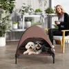 PawHut Hundeliege Outdoor mit Dach, Erhöhtes Hundebett für Produktbild-Vorschau 8