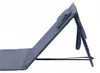 Chaise longue de plage Matelas de plage Dossier Coussin Voir les images du produit 11