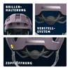 Kask Abus MoDrop Mips na rower popielato-fioletowy wielkość Podgląd zdjęcia produktu 9