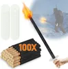 Izrielar 100 torce di cera 72 cm, extra lunghe, durata di Anteprima dell’immagine prodotto 10