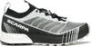 Trailrunning-Schuh "Ribelle Run 2" von Scarpa in Schwarz und Grau mit rutschfester Sohle.