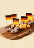 50 Deutschland Flaggen Party Picker 8cm Produktbild-Vorschau 3