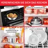 Tefal Ingenio Emotion Edelstahl Pfannen- und Topfset Produktbild-Vorschau 4