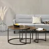 Ensemble de tables basses Arvidsjaur 3pcs Tables de salon Voir les images du produit 2