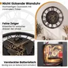 COSTWAY Große Wanduhr, 68 cm Zahnraduhr mit Produktbild-Vorschau 6
